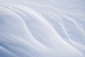 Texture of winter snow surface. Blue natural snow background Royalty Free Stock Photo