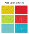 Texture of the wood cross-cut, wood texture set Royalty Free Stock Photo