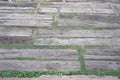 Texture of wood plate floor outdoor.