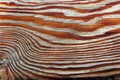 The texture of wood resembles sunset in the ocean