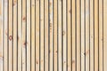 Texture of wooden background. Abstract decorative ecological unpainted light wood backdrop, vertical pattern, natural