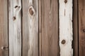 texture of a wooden old wall made of boards, slightly painted with white paint, AI generation Royalty Free Stock Photo