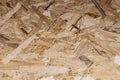 Texture of wooden OSB board Royalty Free Stock Photo