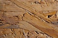 Texture of wooden OSB board Royalty Free Stock Photo