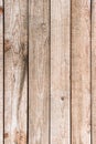 Texture of wooden planks in a vertical position Royalty Free Stock Photo