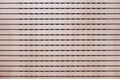 Texture of wooden slats in horizontal order