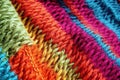 Texture of Wool: Close-Up Image of Woven Fabric Royalty Free Stock Photo