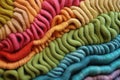 Texture of Wool: Close-Up Image of Woven Fabric Royalty Free Stock Photo