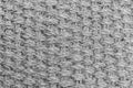 Texture of woven fabric of jute fibers, black-white textured backdrop effect background for design. Natural fiber, jute thread, Royalty Free Stock Photo