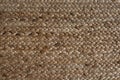 Texture of woven straw eco carpet background Royalty Free Stock Photo