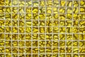 Texture of yellow mosaic