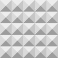 Textured abstract grey mosaic seamless background with tile. Vector