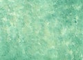 Textured Artistic Banner. Abstract Mint Green Grunge Background Hand-painted in Oil, acrylic. Colorful canvas.