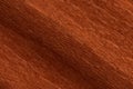 Textured background of brown crepe paper for crafts. Corrugated paper with a large background Royalty Free Stock Photo