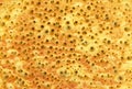 Textured background of delicious fried pancake Royalty Free Stock Photo