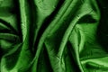 Textured, background, drawing, green silk fabric. This atlas has a beautiful low gloss shine known as Lamour or Mystique Satin, a Royalty Free Stock Photo