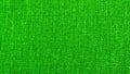 Textured background of green natural textile Royalty Free Stock Photo