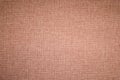 Textured background surface of textile upholstery furniture close-up. burlap brown color fabric structure Royalty Free Stock Photo