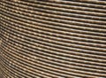 Textured background of transformer insulated copper windings