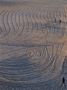 Textured Beach Sand.