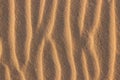 Textured beach sand wave pattern