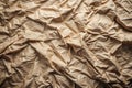 Textured beige fabric draped in soft, natural folds, ideal for backgrounds and design elements. Generative AI Royalty Free Stock Photo