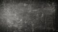 Blackboard Surface Displays Chalk Residue and Minor Scratches After Student Use Royalty Free Stock Photo