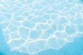 Textured blue water in the pool Royalty Free Stock Photo