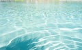 Textured blue water in the pool Royalty Free Stock Photo