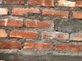 Textured Brick Wall Architecture Pattern Royalty Free Stock Photo