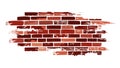 Textured Brick Wall: Rustic & Industrial Background, vector design Generative AI Royalty Free Stock Photo