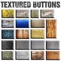 Textured Buttons Royalty Free Stock Photo