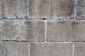 Textured cement block wall Royalty Free Stock Photo