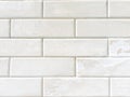 Aged White Stone Wall with Rectangular Pattern Royalty Free Stock Photo