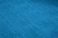 Textured corduroy furniture fabric in blue colors Royalty Free Stock Photo