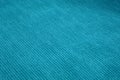 Textured corduroy furniture fabric in blue colors Royalty Free Stock Photo