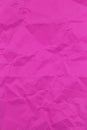 Textured crumpled pink paper background. Copyspace Royalty Free Stock Photo