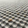 A textured fabric surface featuring a gray and white checkered Royalty Free Stock Photo
