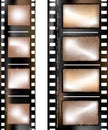 Textured film strip Royalty Free Stock Photo