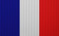 Textured flag of France in nice colors