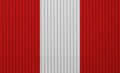 Textured flag of Peru in nice colors Royalty Free Stock Photo