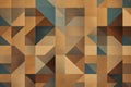 Textured Geometric pattern linen. Generate Ai Royalty Free Stock Photo