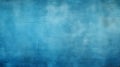 Vibrant Blue Textured Wall Background. Rustic. Royalty Free Stock Photo