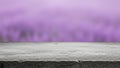 Textured grey stone surface with soft purple blurred background Royalty Free Stock Photo