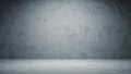 Textured Grey Wall and Floor with Dramatic Lighting Royalty Free Stock Photo