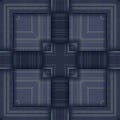 Textured halftone striped 3d seamless pattern. Square frame. Grunge hounds tooth style zigzag lines background. Moire repeat