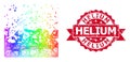 Textured Helium Seal and Spectrum Linear Boiling Liquid