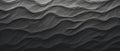 Textured layers of black sand dunes Royalty Free Stock Photo