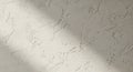 Textured Light Beige Wall with Shadow Overlay and Rough Surface abstract background Royalty Free Stock Photo