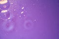 Background image of purple bubbles